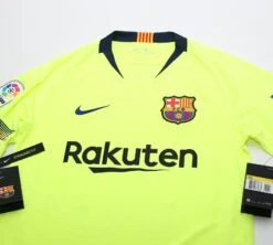 2018/19 MESSI #10 Barcelona Nike Away Football Shirt Jersey (S) BNWT(2018 19 Messi 10 Barcelona Nike Away Football Shirt Jersey S Bnwt) -Football Shirt Collective 2018 19 messi 10 barcelona nike away football shirt jersey s bnwt 41662484152567