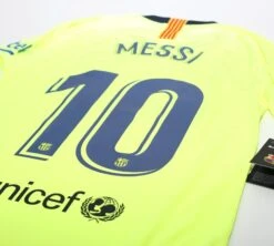 2018/19 MESSI #10 Barcelona Nike Away Football Shirt Jersey (S) BNWT(2018 19 Messi 10 Barcelona Nike Away Football Shirt Jersey S Bnwt) -Football Shirt Collective 2018 19 messi 10 barcelona nike away football shirt jersey s bnwt 41662484414711