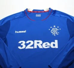 2018/19 RANGERS Hummel Long Sleeve Home Football Shirt Jersey (L/XL)(2018 19 Rangers Hummel Long Sleeve Home Football Shirt Jersey L Xl) 2 2018/19 RANGERS Hummel Long Sleeve Home Football Shirt Jersey (L/XL)(2018 19 Rangers Hummel Long Sleeve Home Football Shirt Jersey L Xl) -Football Shirt Collective 2018 19 rangers hummel long sleeve home football shirt jersey l xl 42124936511735