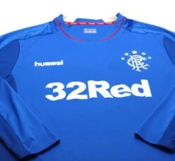 2018/19 RANGERS Hummel Long Sleeve Home Football Shirt Jersey (L/XL)(2018 19 Rangers Hummel Long Sleeve Home Football Shirt Jersey L Xl) 3 2018/19 RANGERS Hummel Long Sleeve Home Football Shirt Jersey (L/XL)(2018 19 Rangers Hummel Long Sleeve Home Football Shirt Jersey L Xl) -Football Shirt Collective 2018 19 rangers hummel long sleeve home football shirt jersey l xl 42124936544503