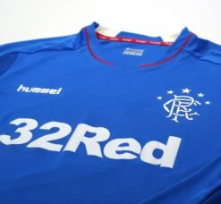 2018/19 RANGERS Hummel Long Sleeve Home Football Shirt Jersey (L/XL)(2018 19 Rangers Hummel Long Sleeve Home Football Shirt Jersey L Xl) 4 2018/19 RANGERS Hummel Long Sleeve Home Football Shirt Jersey (L/XL)(2018 19 Rangers Hummel Long Sleeve Home Football Shirt Jersey L Xl) -Football Shirt Collective 2018 19 rangers hummel long sleeve home football shirt jersey l xl 42124936577271