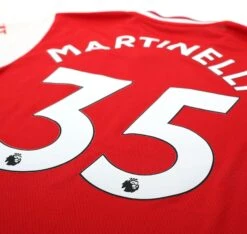 2019/20 MARTINELLI #35 Arsenal Vintage Adidas Home Football Shirt (M)(2019 20 Martinelli 35 Arsenal Vintage Adidas Home Football Shirt M) 8 2019/20 MARTINELLI #35 Arsenal Vintage Adidas Home Football Shirt (M)(2019 20 Martinelli 35 Arsenal Vintage Adidas Home Football Shirt M) -Football Shirt Collective 2019 20 martinelli 35 arsenal vintage adidas home football shirt m 39812588863735