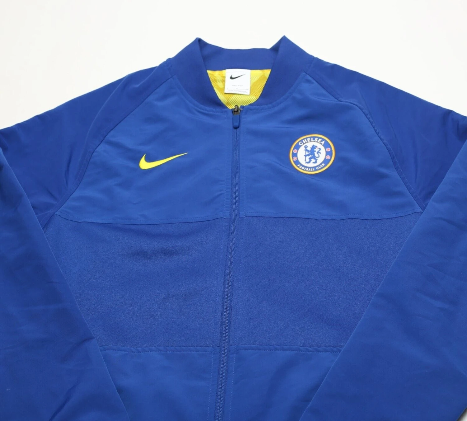 2021/22 CHELSEA Nike Dri-Fit Full Zip Anthem Football Jacket (S)(2021 22 chelsea nike dri fit full zip anthem football jacket s) 2021/22 CHELSEA Nike Dri-Fit Full Zip Anthem Football Jacket (S)(2021 22 Chelsea Nike Dri Fit Full Zip Anthem Football Jacket S) -Football Shirt Collective 2021 22 chelsea nike dri fit full zip anthem football jacket s 41662378377463