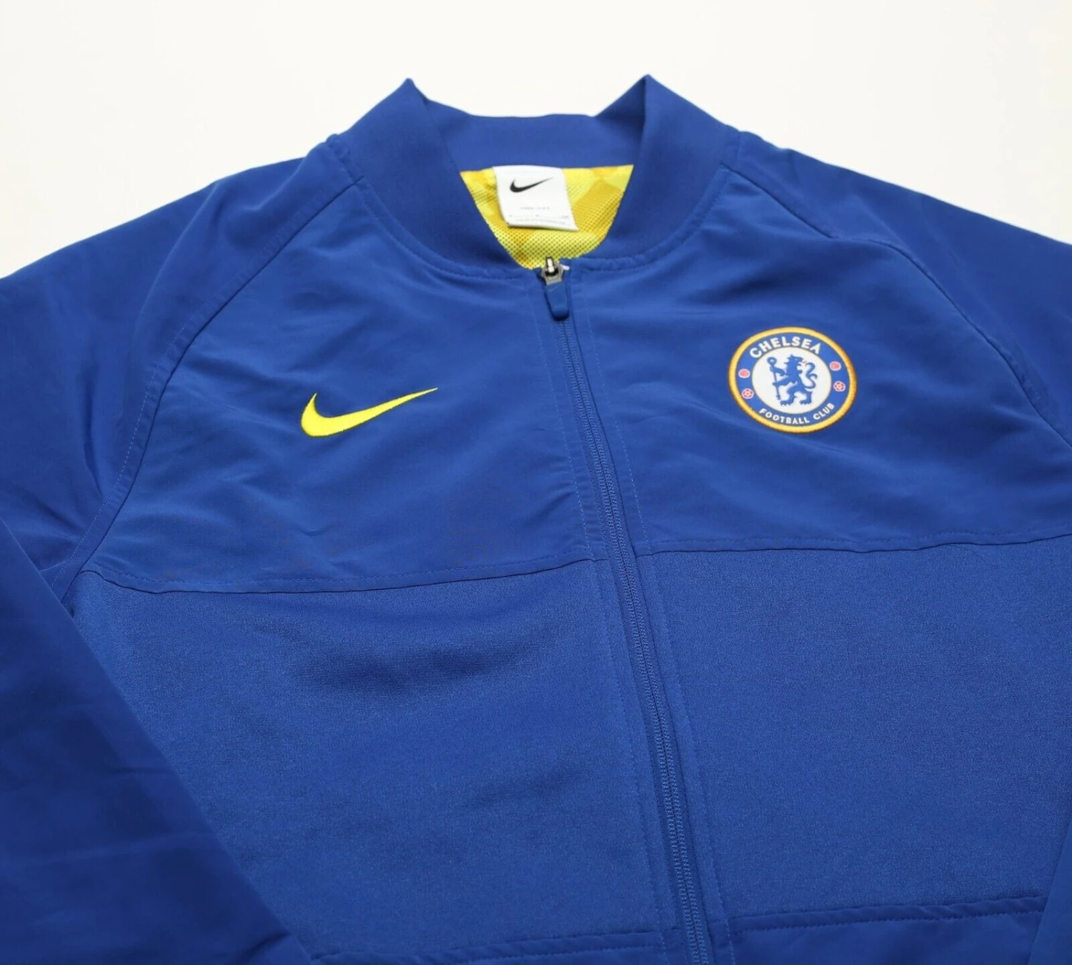 2021/22 CHELSEA Nike Dri-Fit Full Zip Anthem Football Jacket (S)(2021 22 chelsea nike dri fit full zip anthem football jacket s) 2021/22 CHELSEA Nike Dri-Fit Full Zip Anthem Football Jacket (S)(2021 22 Chelsea Nike Dri Fit Full Zip Anthem Football Jacket S) -Football Shirt Collective 2021 22 chelsea nike dri fit full zip anthem football jacket s 41662378410231