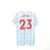 2021/22 SHAW #23 Manchester United Vintage Adidas Away Football Shirt (M/L) BNWT(2021 22 Shaw 23 Manchester United Vintage Adidas Away Football Shirt L Bnwt)