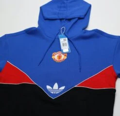 2023 MANCHESTER UNITED Retro Adidas Originals Hoodie (S) BNWT(2023 Manchester United Retro Adidas Originals Hoodie S Bnwt) -Football Shirt Collective 2023 manchester united retro adidas originals hoodie s bnwt 43107619143927