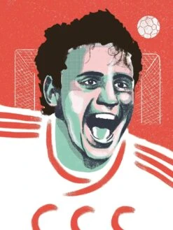 Andrei Kanchelskis A3 Print(Andrei Kanchelskis A3 Print)