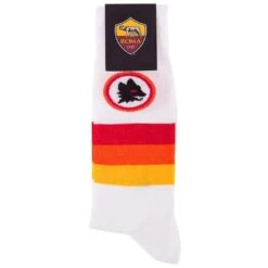 AS Roma White Away Socks | COPA(As Roma White Away Socks Copa) -Football Shirt Collective as roma white away socks copa 13312147619980