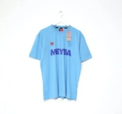 Meyba Blaugrana Away Training Tee | All Sizes | Light Blue(Meyba Tee Shirt 2)