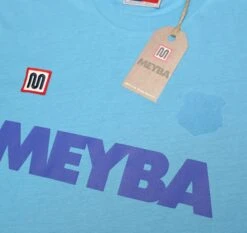 Meyba Blaugrana Away Training Tee | All Sizes | Light Blue(Meyba Tee Shirt 2) -Football Shirt Collective meyba tee shirt 2 42562407563511