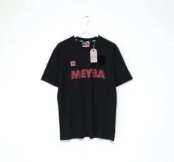 Blaugrana Black Away Training Tee | Meyba | All Sizes(Meyba T Shirt Black)