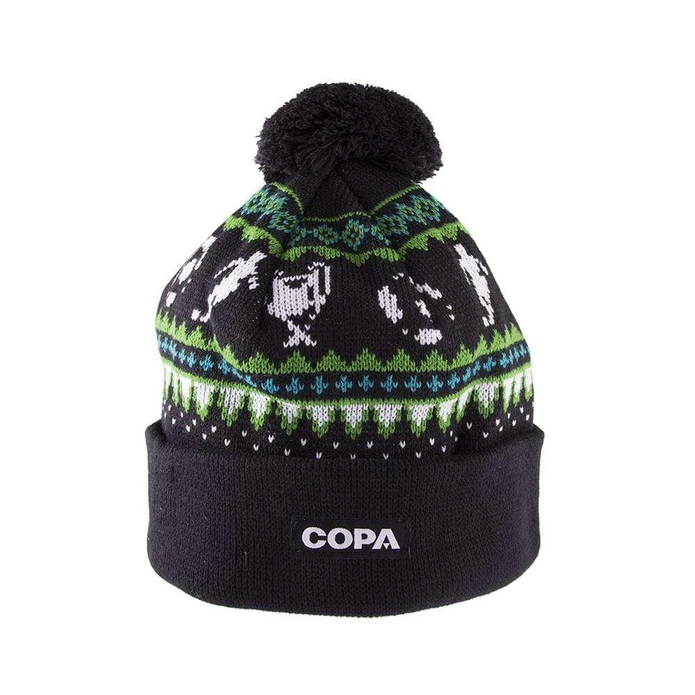 Nordic Knit Bobble Hat | Black-Green-Blue-White(Nordic knit bobble hat black green blue white) Nordic Knit Bobble Hat | Black-Green-Blue-White(Nordic Knit Bobble Hat Black Green Blue White) -Football Shirt Collective nordic knit bobble hat black green blue white 13310661525644