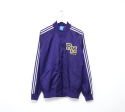 REAL MADRID Adidas Originals Football Varsity Bomber Jacket Track Top (L/XL)(Real Madrid Adidas Originals Football Varsity Bomber Jacket Track Top L Xl)