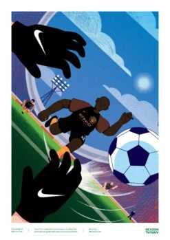 Yaya Toure Manchester City Poster(Yaya Toure Manchester City Poster)
